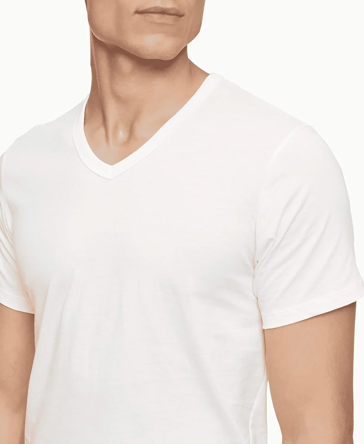 Calvin Klein Men's Cotton Classic 5-Pack Slim Undershirts