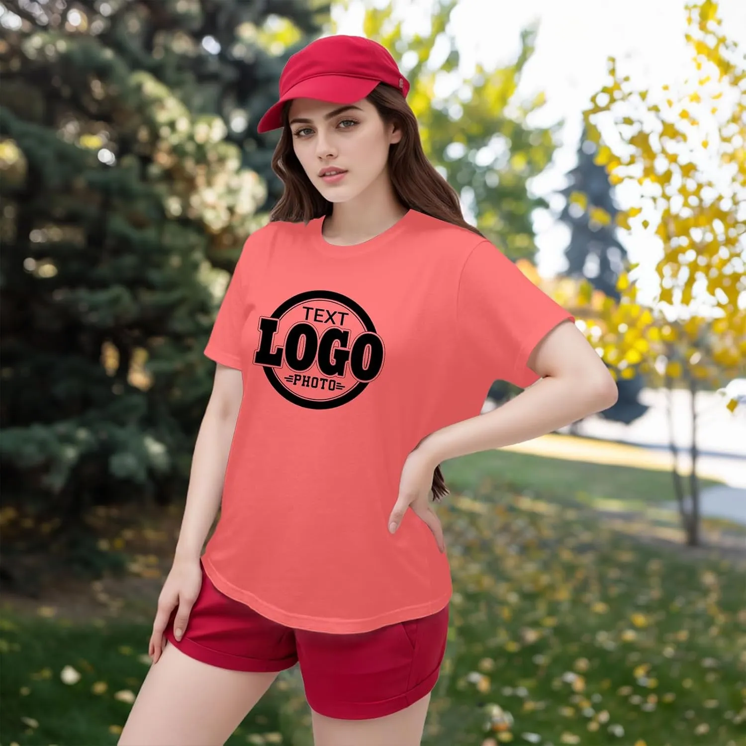 Custom T Shirts for Women Men with Your Text Logo Photo Personalized T Shirts Custom Shirt Design Your Own Custom Tee Shirt