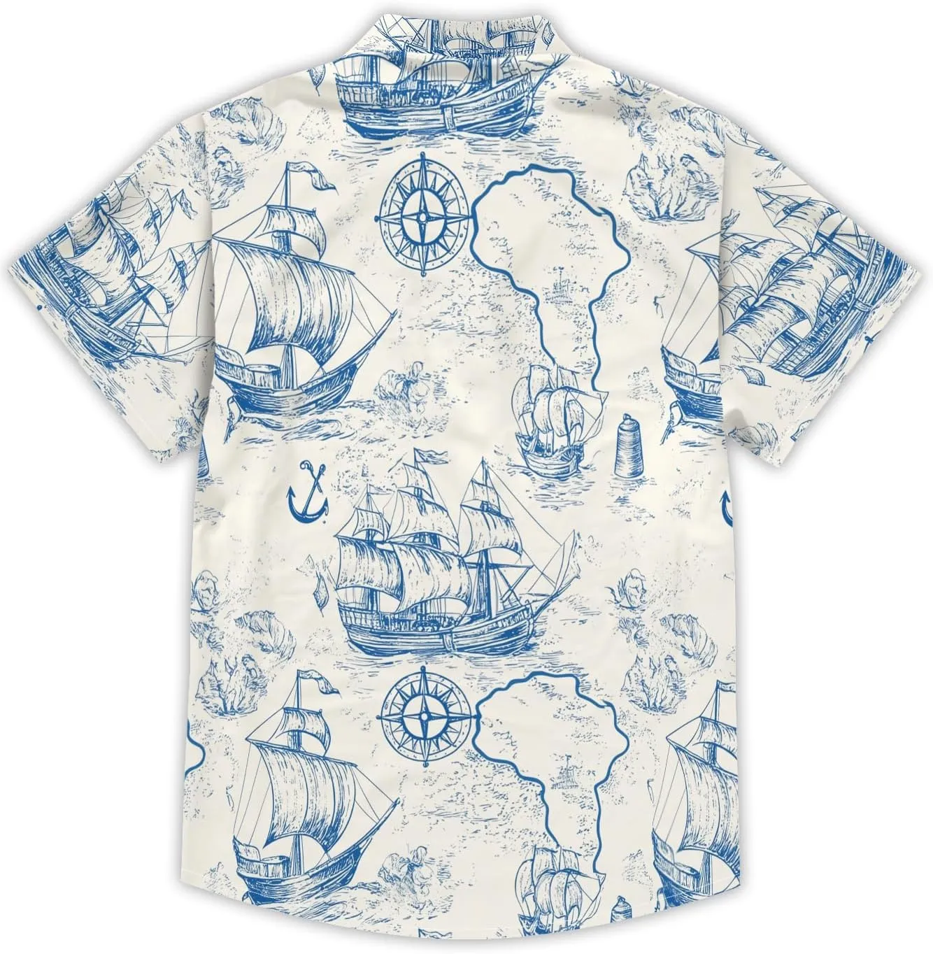 Hawaiian Shirts for Men Summer Beach Casual Short Sleeve Button Down Shirts Novelty Print Tropical Beach Shirts