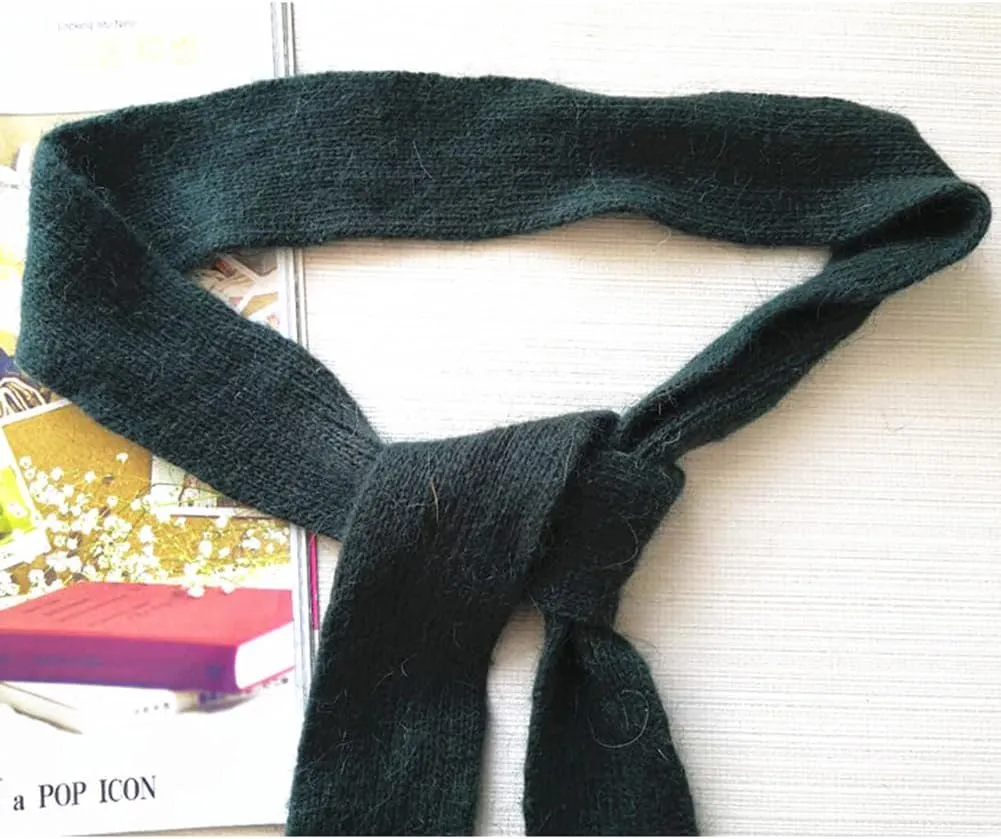 Knitted Woolen Belt Sweater Waistband Ribbon Replacement Wrap Tie