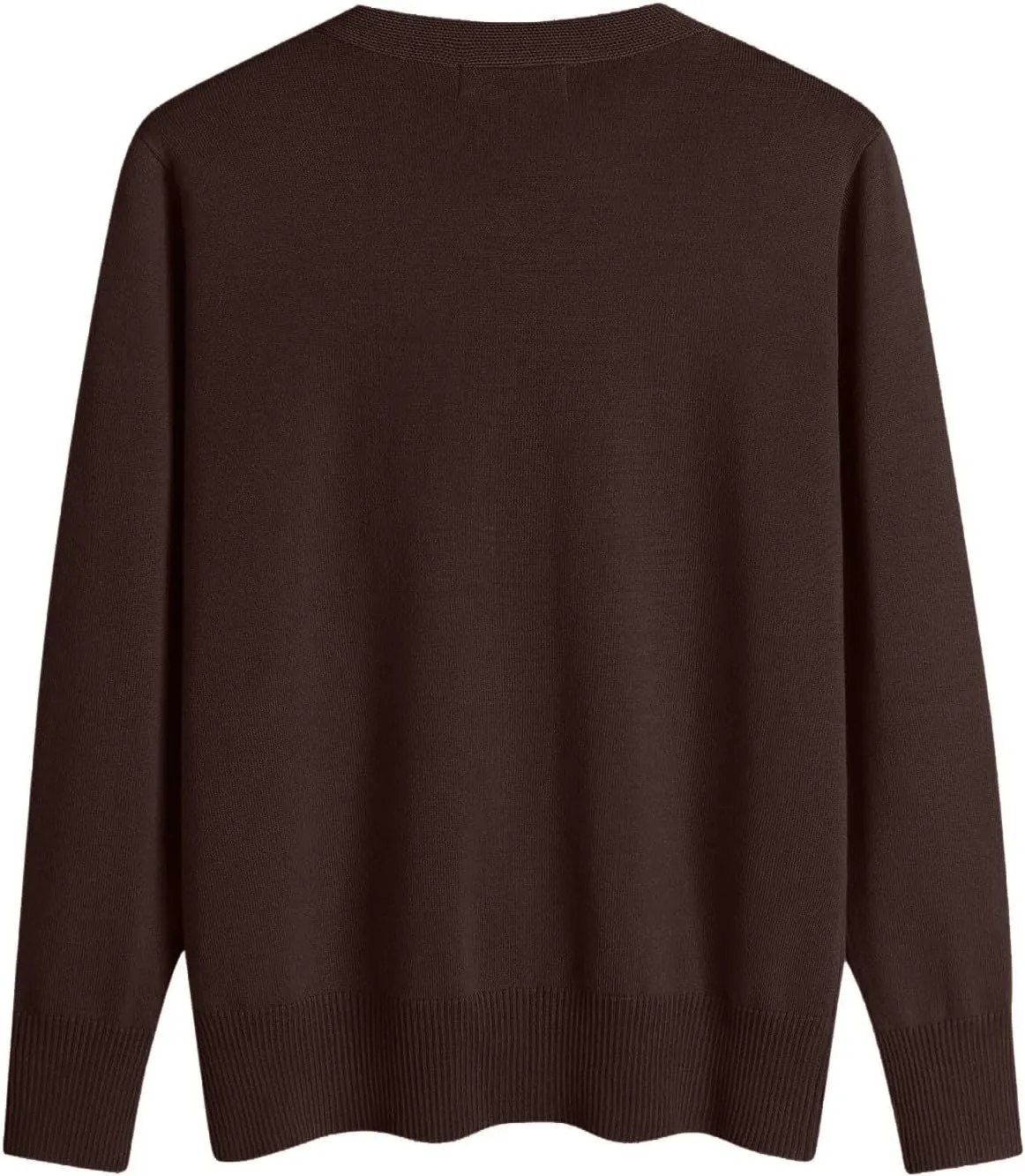 Ladies Sweaters Long Sleeve Deep V Neck Cashmere Sweaters Soft Wool Tunic Sweaters Tops Trendy Ribbed Cuffs Sweaters