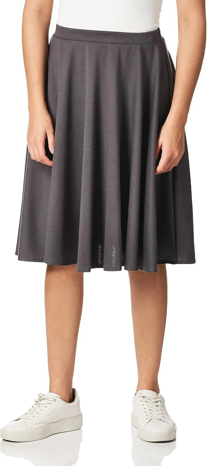 Star Vixen Women's Knee Length Full Skater Skirt
