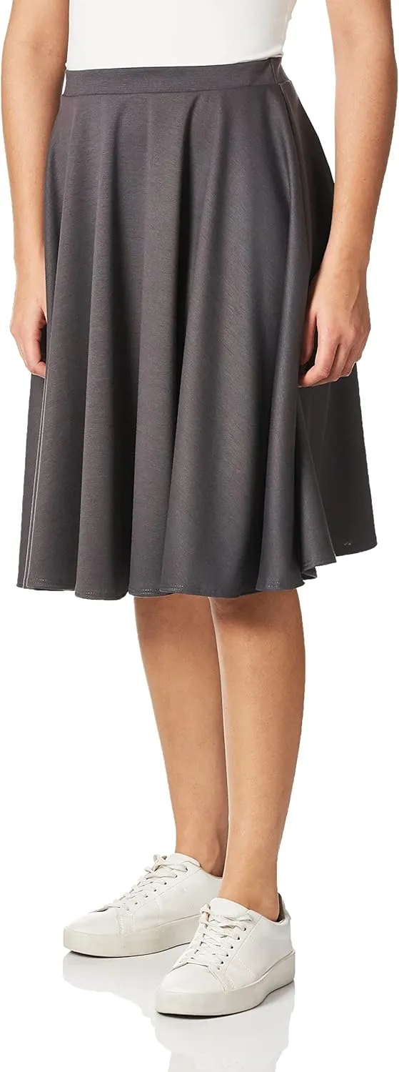 Star Vixen Women's Knee Length Full Skater Skirt