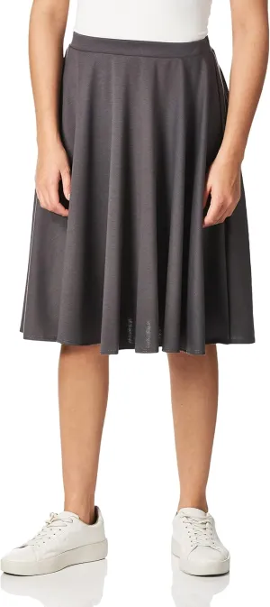 Star Vixen Women's Knee Length Full Skater Skirt