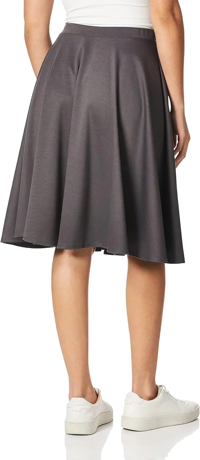 Star Vixen Women's Knee Length Full Skater Skirt