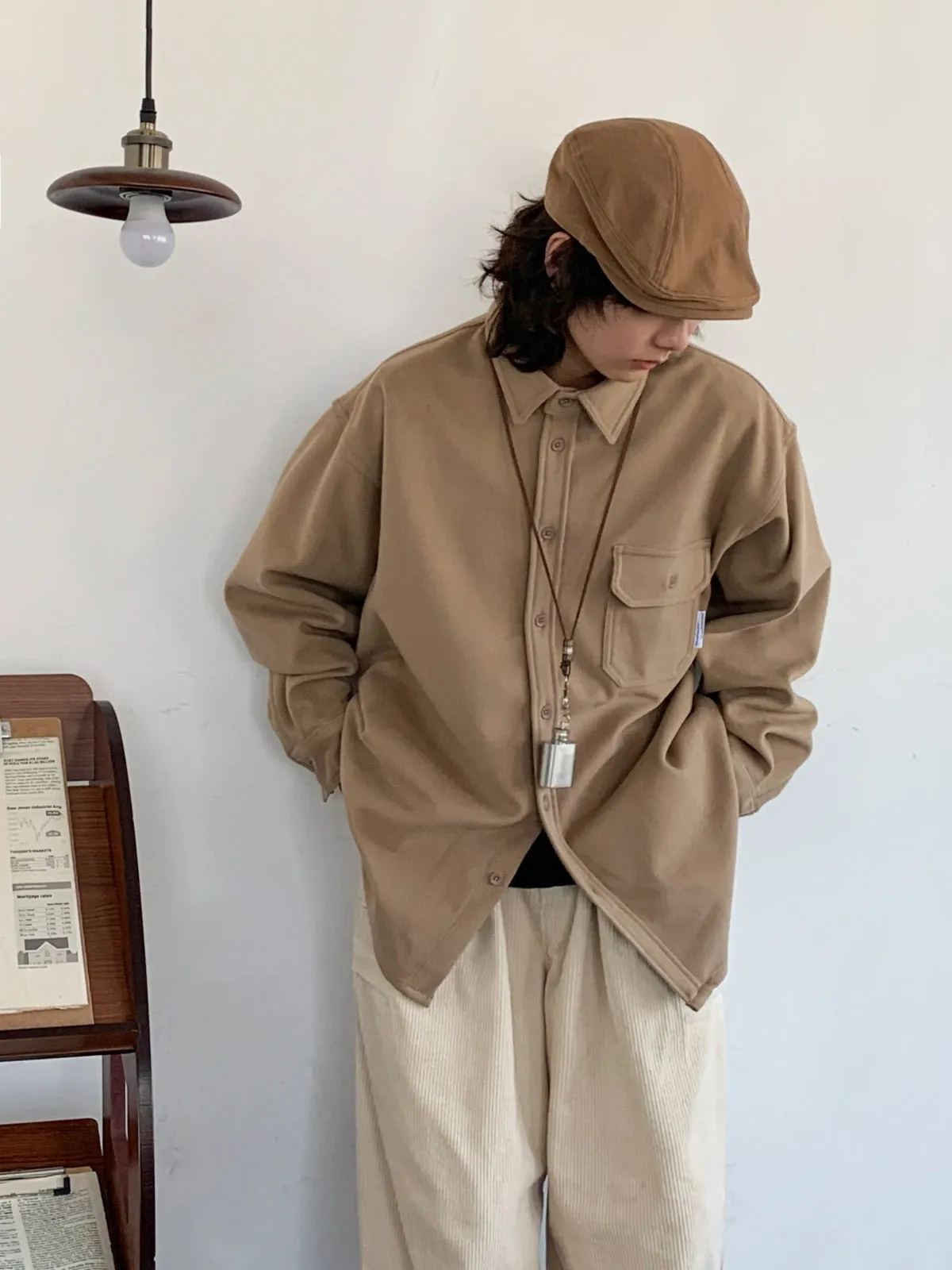 WLS Vintage Woolen Thick Shirt